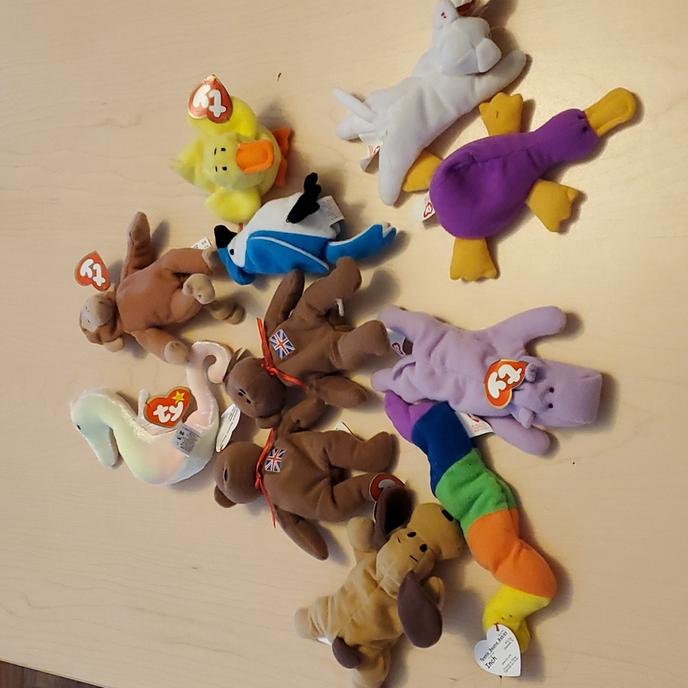 McDonald's teenie beanie babies qty11